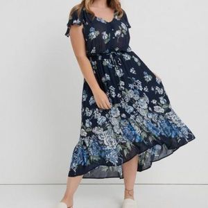 Lucky Brand Floral Printed Felice Dress